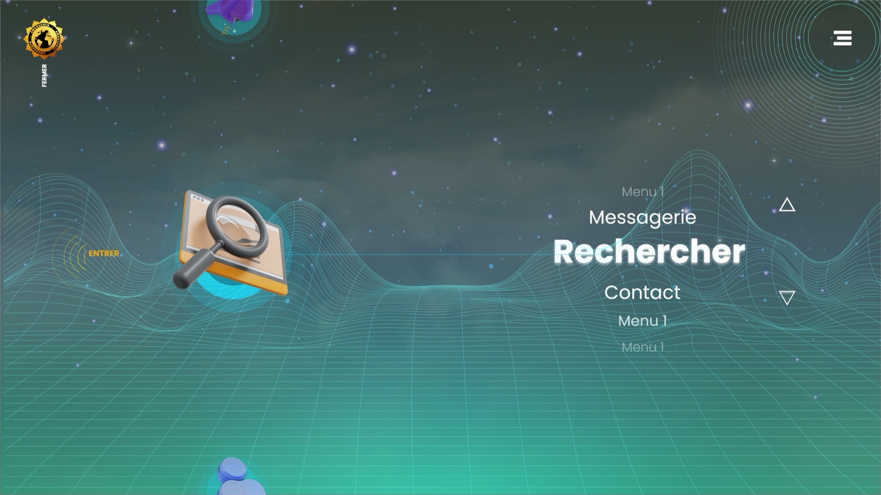 Awakearth Web 3D